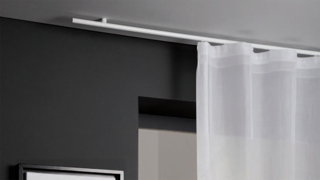 Online Shop für hochwertige Design Raumgestaltung - Gardinenstangen Weiss